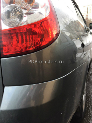 Удаление и ремонт вмятины без покраски на крыле Ремонт вмятин без покраски в Москве